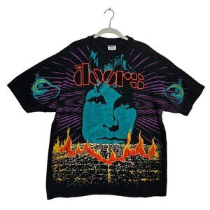 Vintage 90's The Doors Jim Morrison All Over Print Winterland T Shirt  - Sz XL